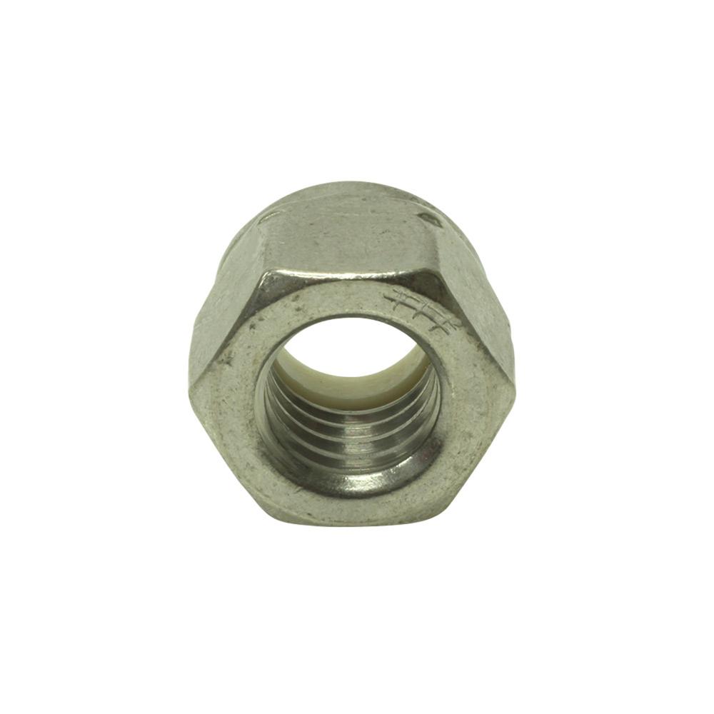 TUERCA HEXAGONAL DE 1/2-13, ACERO INOXIDABLE DE 18-8, NYLOK TUERCA HEXAGONAL DE 1/2-13, ACERO INOXIDABLE DE 18-8, NYLOK