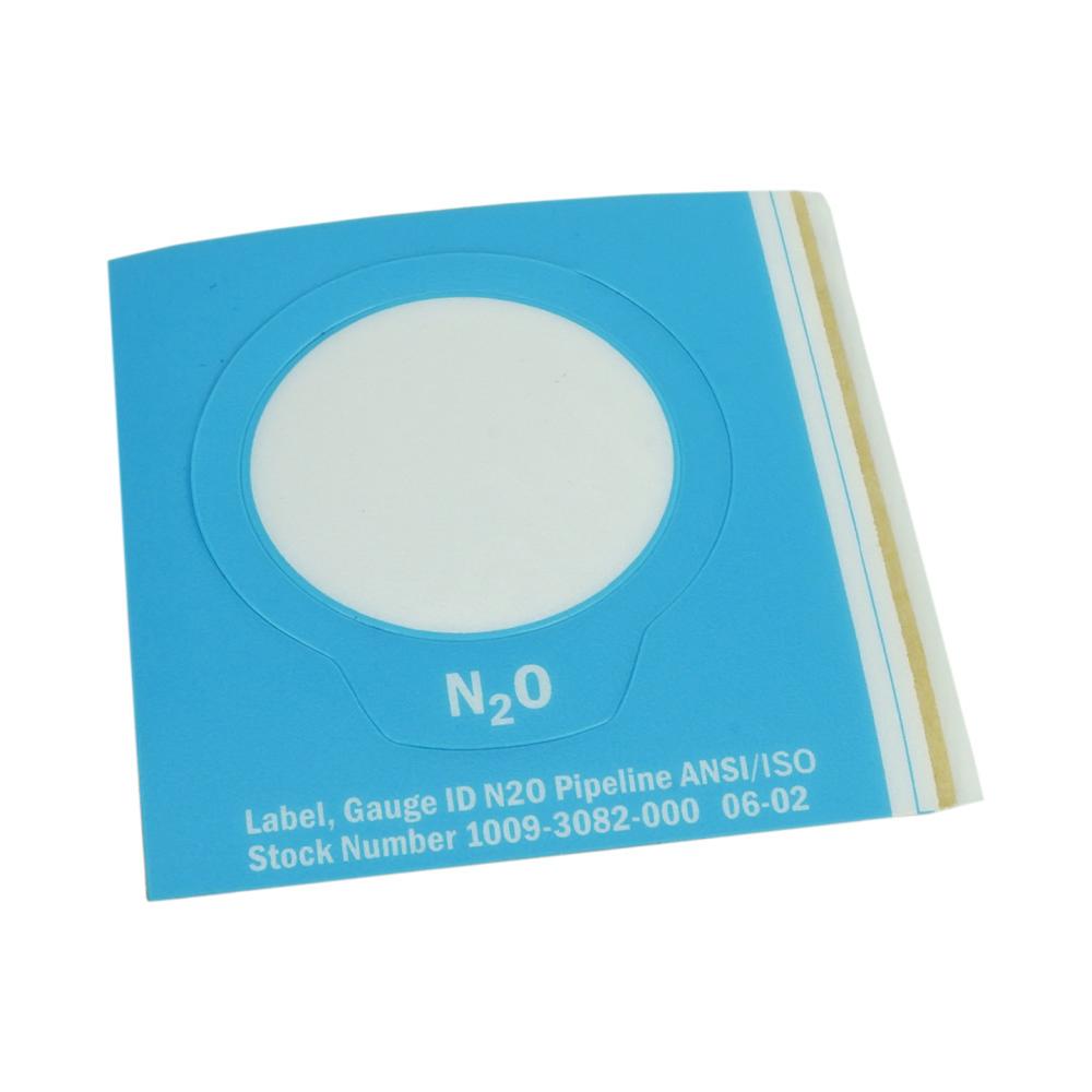 LBL GA ID BLU/WHT N2O PLINE ANSI/ISO LBL GA ID BLU/WHT N2O PLINE ANSI/ISO