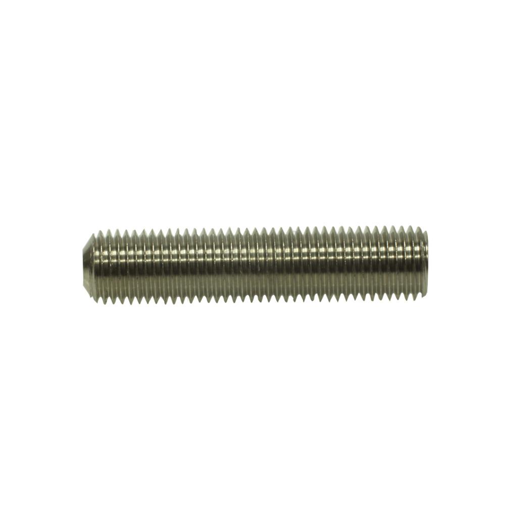 SET DE TORNILLOS M6X40 CON PUNTA PLANA DE ACERO INOXIDABLE A2, Maquinado SET DE TORNILLOS M6X40 CON PUNTA PLANA DE ACERO INOXIDABLE A2, Maquinado