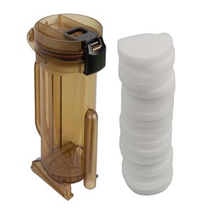 Recipiente reutilizable de CO2 ABS Recipiente reutilizable de CO2 ABS