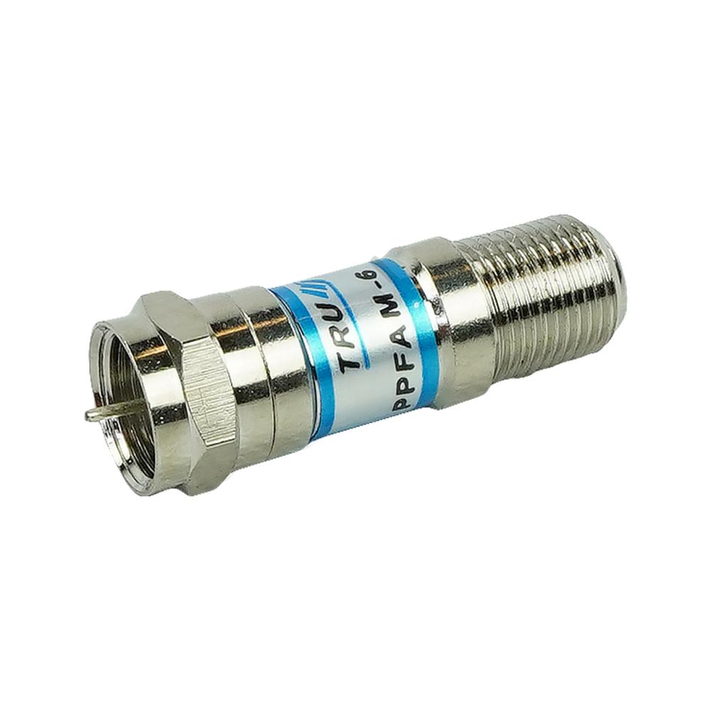 75 Ohm DC-Pass Type-F RF ATT 6 DB 75 Ohm DC-Pass Type-F RF ATT 6 DB