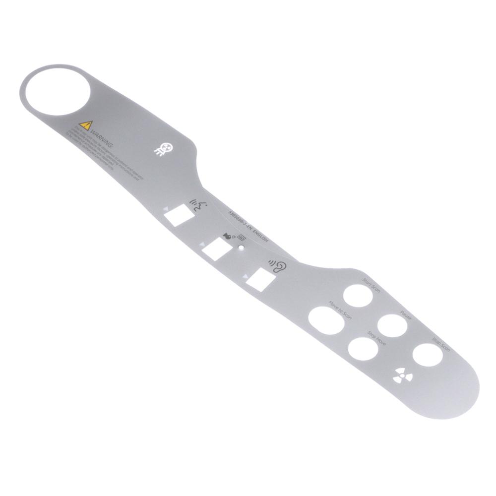 PET SCIM Overlay, English, Silver for GOC6 PET SCIM Overlay, English, Silver for GOC6