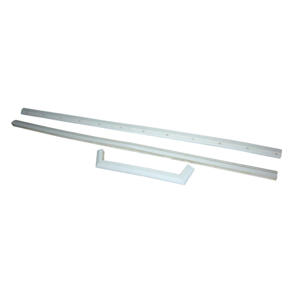 Bampers Set Relaunch - White and Silver Color Bampers Set Relaunch - White and Silver Color