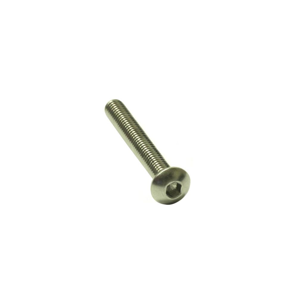 M4 X 30 TORNILLO CABEZA DE BOTÓN DE ACERO INOXIDABLE (SST) ROHS M4 X 30 TORNILLO CABEZA DE BOTÓN DE ACERO INOXIDABLE (SST) ROHS